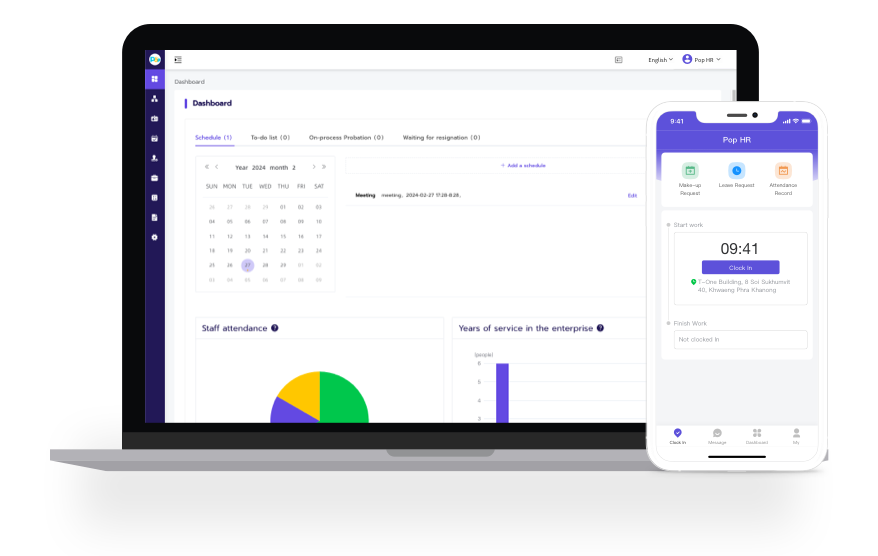About Pop HR - Thailand Best HR Software