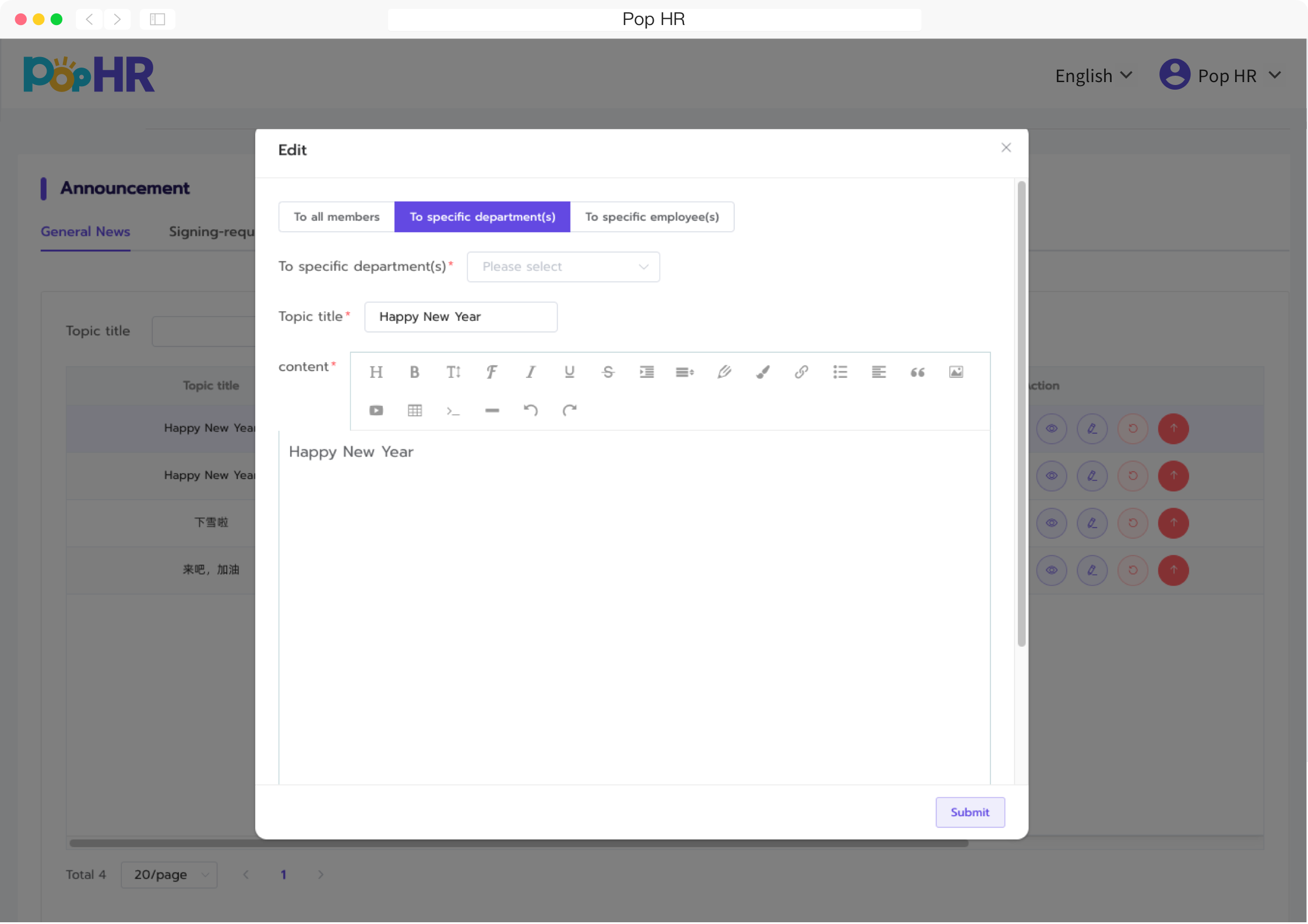 Create an effective organizational structure with Thailand best HR software